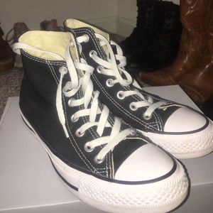 Black Converse High Tops